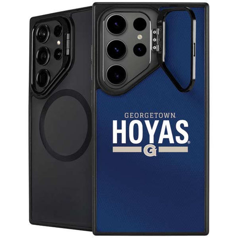 Georgetown University Hoyas Stripe Galaxy Cases